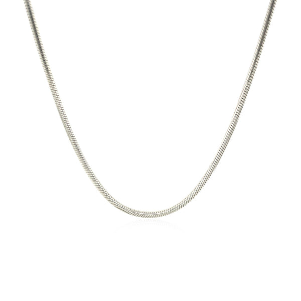 Sterling Silver Snake Style Chain - Premium Chains - Just $104.99! Shop now at Pulse Designer Fashion