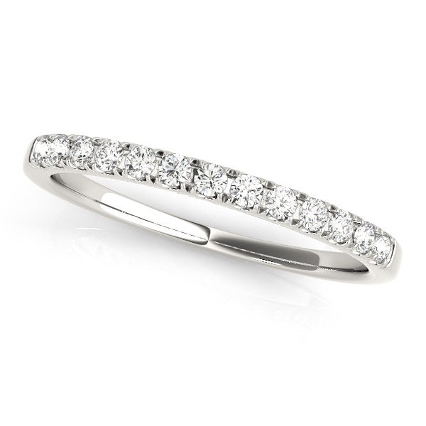 14k White Gold Timeless Diamond Wedding Ring (1/5 cttw) - Premium Rings - Just $1199.99! Shop now at Pulse Designer Fashion