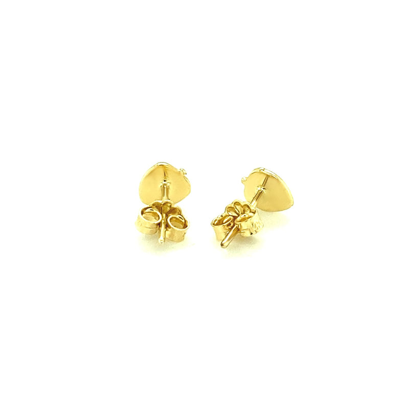 14k Yellow Gold Enameled Strawberry Childrens Earrings - Premium Earrings - Just $213.99! Shop now at Pulse Designer Fashion