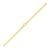 14K Yellow Gold Paperclip Bracelet (2.5mm) - Premium Bracelets - Just $296.99! Shop now at Pulse Designer Fashion