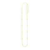 Endless Adjustable Diamond Pendant Chain in 14k Yellow Gold (3.0mm) - Premium Chains - Just $783.99! Shop now at Pulse Designer Fashion