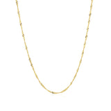 14k Yellow Gold Singapore Chain 1.5mm - Premium Chains - Just $227.99! Shop now at Pulse Designer Fashion