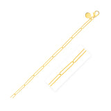 14k Yellow Gold Wire Paperclip Chain (2.7mm) - Premium Chains - Just $663.99! Shop now at Pulse Designer Fashion