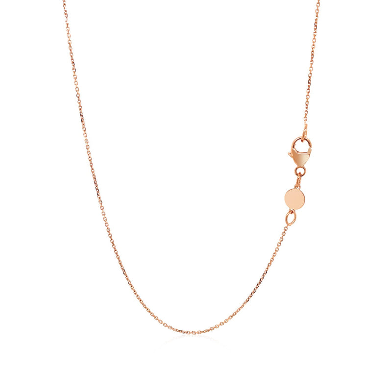 14k Rose Gold Script LOVE Necklace - Premium Necklaces - Just $591.99! Shop now at Pulse Designer Fashion