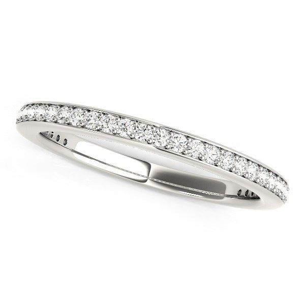 14k White Gold Round Diamond Wedding Ring (1/4 cttw) - Premium Rings - Just $1130.99! Shop now at Pulse Designer Fashion