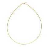 14k Yellow Gold Necklace in a Round Omega Chain Style - Premium Necklaces - Just $1076.99! Shop now at Pulse Designer Fashion