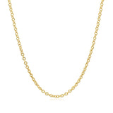 14k Yellow Gold Round Cable Link Chain 1.9mm - Premium Chains - Just $614.99! Shop now at Pulse Designer Fashion