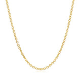 14k Yellow Gold Round Cable Link Chain 1.9mm - Premium Chains - Just $517.99! Shop now at Pulse Designer Fashion