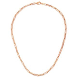 14K Rose Gold Bold Paperclip Chain (4.2 mm) - Premium Chains - Just $815.99! Shop now at Pulse Designer Fashion