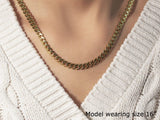 14k Yellow Gold Polished Miami Cuban Chain Necklace - Premium Necklaces - Just $3499.99! Shop now at Pulse Designer Fashion