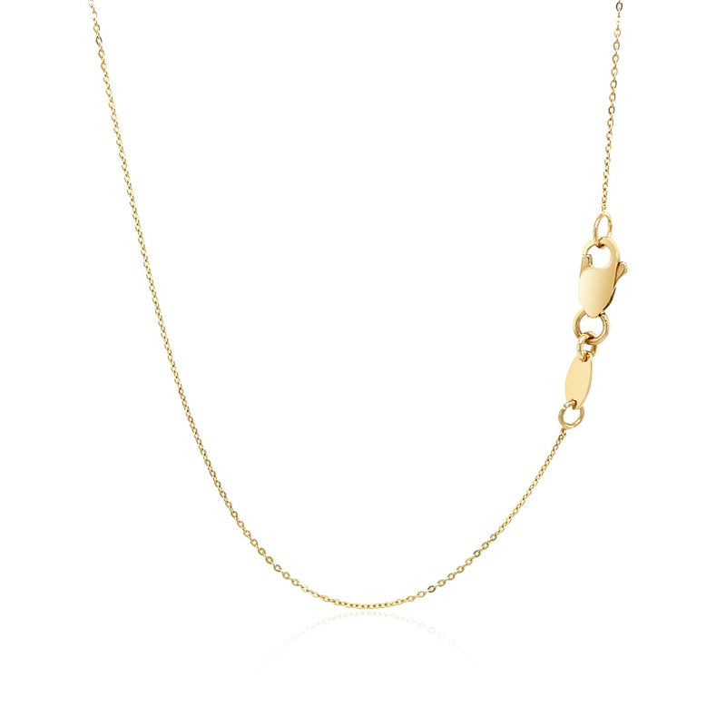 14k Yellow Gold Thin Textured Bar Necklace - Premium Necklaces - Just $378.99! Shop now at Pulse Designer Fashion