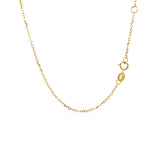 14k Yellow Gold 17 inch Necklace with Round Citrine - Premium Necklaces - Just $420.99! Shop now at Pulse Designer Fashion