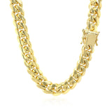 9.25mm 14k Yellow Gold Classic Miami Cuban Solid Chain - Premium Chains - Just $23489.99! Shop now at Pulse Designer Fashion