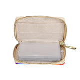 Pride Rainbow Zipper Card Holder - Premium Card Holder - Just $25! Shop now at Pulse Designer Fashion