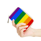 Pride Rainbow Zipper Card Holder Card Holder Pulse Designer Fashion 