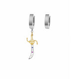 Mister Space Sword Earring - Premium Earrings - Just $64.75! Shop now at Pulse Designer Fashion