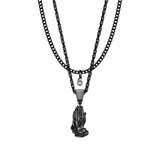 Mister Pray Necklace - Premium Necklaces - Just $81.25! Shop now at Pulse Designer Fashion