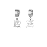 Mister Old English Initial Earrings - Premium Earrings - Just $89.50! Shop now at Pulse Designer Fashion