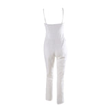 White Jumpsuit - Premium Jumpsuit - Just $132! Shop now at Pulse Designer Fashion