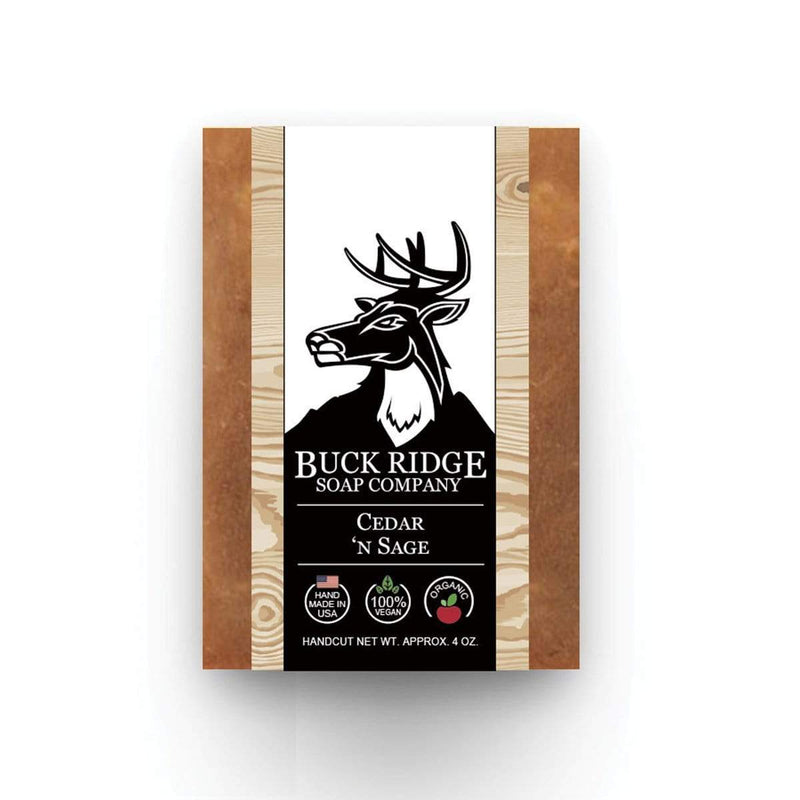 Cedar 'N Sage Men's Handmade Soap - Premium Bath - Just $21.75! Shop now at Pulse Designer Fashion