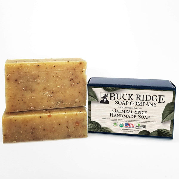 Oatmeal Spice Handmade Soap - USDA Certified Organic - Premium Bath - Just $23.50! Shop now at Pulse Designer Fashion