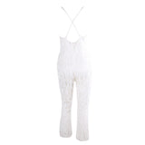 White Jumpsuit - Premium Jumpsuit - Just $132! Shop now at Pulse Designer Fashion