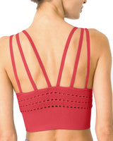 Mesh Seamless Set - Red - Premium Seamless Set - Just $68.50! Shop now at Pulse Designer Fashion