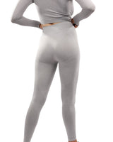 Fratessa Seamless Legging - Grey - Premium Seamless Legging - Just $44.50! Shop now at Pulse Designer Fashion