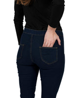 Walden Skinny Jeans - Navy - Premium Skincare - Just $39.75! Shop now at Pulse Designer Fashion