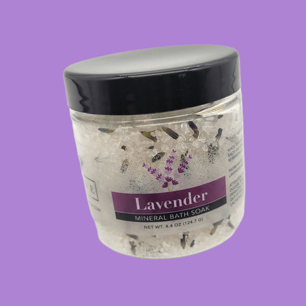 Mineral Soak - Lavender Spa (Bath Salt) Mini - Premium Health & Beauty - Just $29.25! Shop now at Pulse Designer Fashion