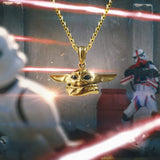 Star Wars™ Grogu Necklace - Premium Necklaces - Just $73! Shop now at Pulse Designer Fashion