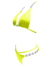 Shanel Triangle Top & Strappy Tango Bottom - Yellow - Premium Swimwear - Just $154.25! Shop now at Pulse Designer Fashion