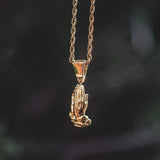 Mister Pray Necklace - Premium Necklaces - Just $81.25! Shop now at Pulse Designer Fashion