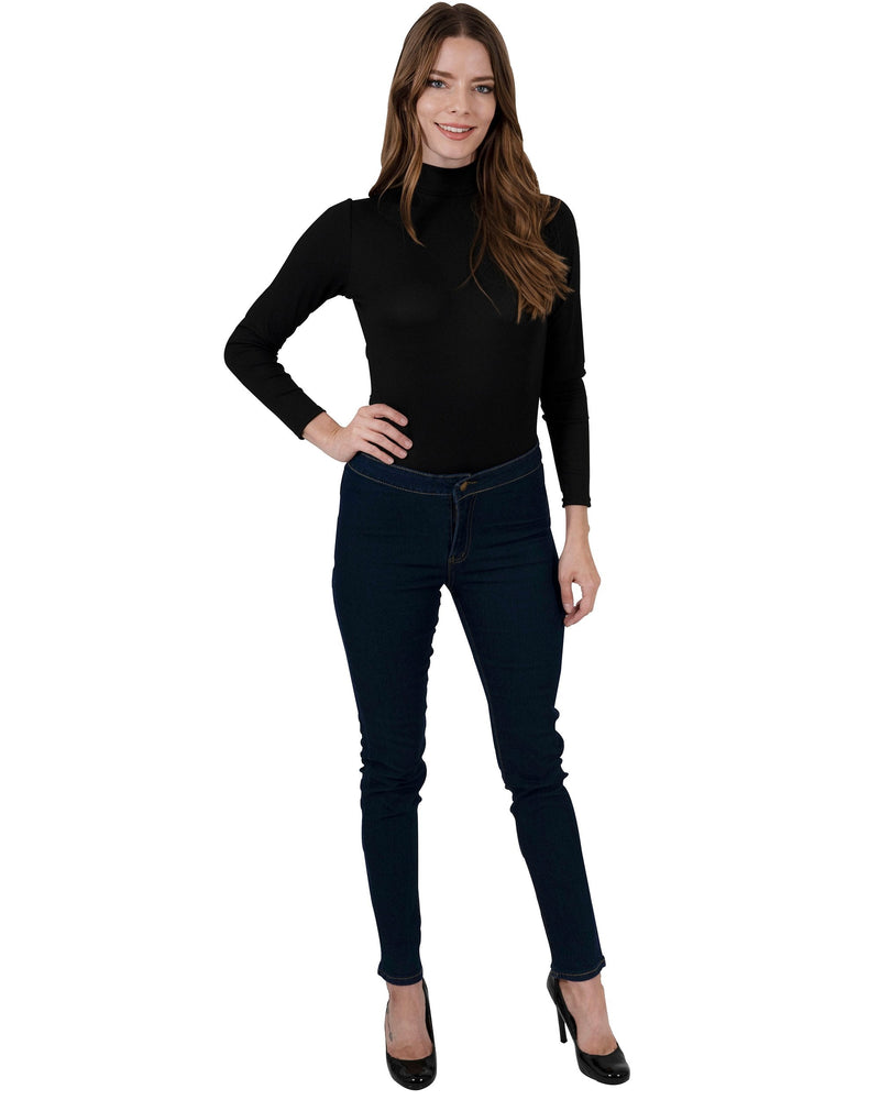 Walden Skinny Jeans - Navy - Premium Skincare - Just $39.75! Shop now at Pulse Designer Fashion