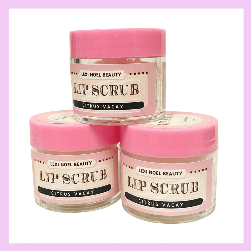 Citrus Vacay Lip Exfoliator Scrub - Premium Skin Care - Just $18.50! Shop now at Pulse Designer Fashion