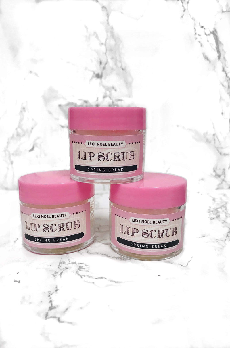 Lip Exfoliator Scrub by Lexi Noel Beauty (Spring Break Coconut ) - Premium Skin Care - Just $18.50! Shop now at Pulse Designer Fashion