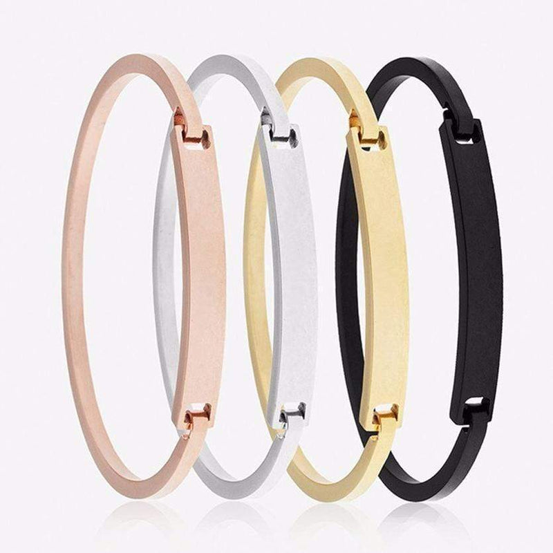 Mister Axle ID Bracelet - Premium Bracelets & Bangles - Just $73! Shop now at Pulse Designer Fashion