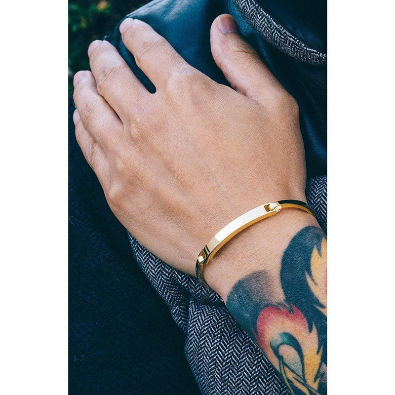 Mister Axle ID Bracelet - Premium Bracelets & Bangles - Just $73! Shop now at Pulse Designer Fashion