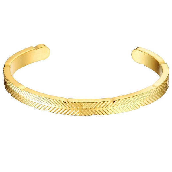 Mister Feather Cuff Bracelet - Premium Bracelets & Bangles - Just $81.25! Shop now at Pulse Designer Fashion