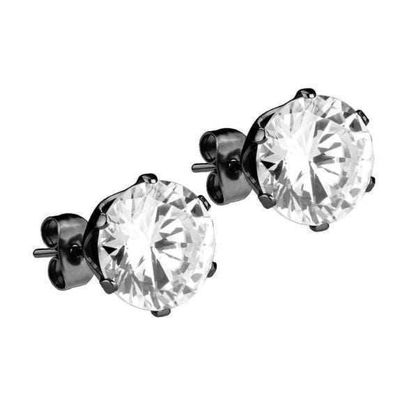 Mister Circle Stud Earrings - Premium Earrings - Just $31.75! Shop now at Pulse Designer Fashion