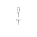 Mister Gem Cross Earring - Premium Earrings - Just $59.75! Shop now at Pulse Designer Fashion