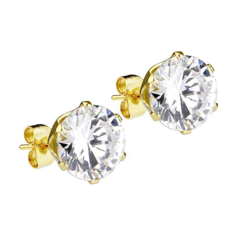 Mister Circle Stud Earrings - Premium Earrings - Just $31.75! Shop now at Pulse Designer Fashion