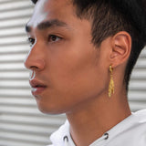 Mister Feather Earring - Premium Earrings - Just $59.75! Shop now at Pulse Designer Fashion