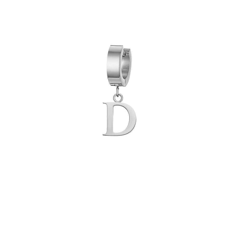 Mister Initial Earring - Premium Earrings - Just $48.25! Shop now at Pulse Designer Fashion