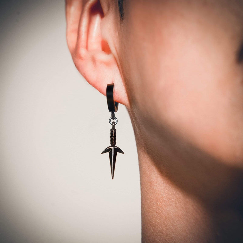 Mister Shinobi Earring - Premium Earrings - Just $97.75! Shop now at Pulse Designer Fashion