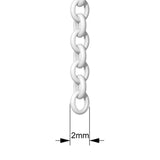 Mister Micro Rolo Chain - Premium Necklaces & Pendants - Just $48.25! Shop now at Pulse Designer Fashion