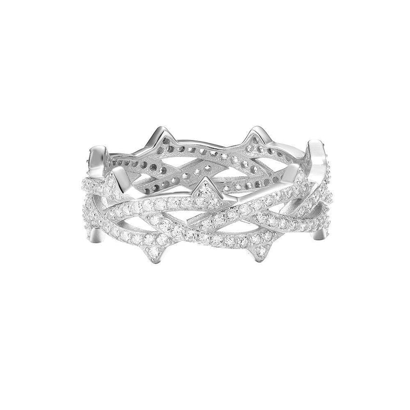 Mister Stone Crown Ring - Premium Rings - Just $89.50! Shop now at Pulse Designer Fashion