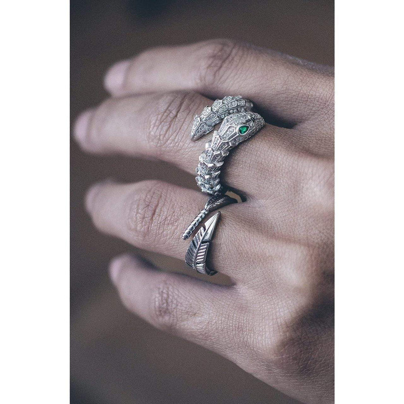 Mister Feather Ring - Premium Rings - Just $56.50! Shop now at Pulse Designer Fashion