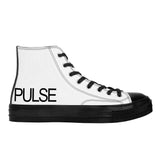 Pulse High Top Canvas Shoes - Black - Premium Canvas Shoes - Just $95.98! Shop now at Pulse Designer Fashion