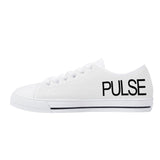 Pulse Rubber Outsoles Low-Top Canvas Shoes - White - Premium canvas shoes - Just $93.99! Shop now at Pulse Designer Fashion